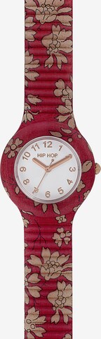 Hip Hop Uhr in Rot: Vorderseite