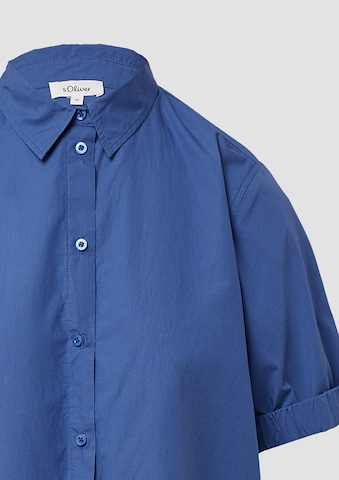 Robe-chemise s.Oliver en bleu