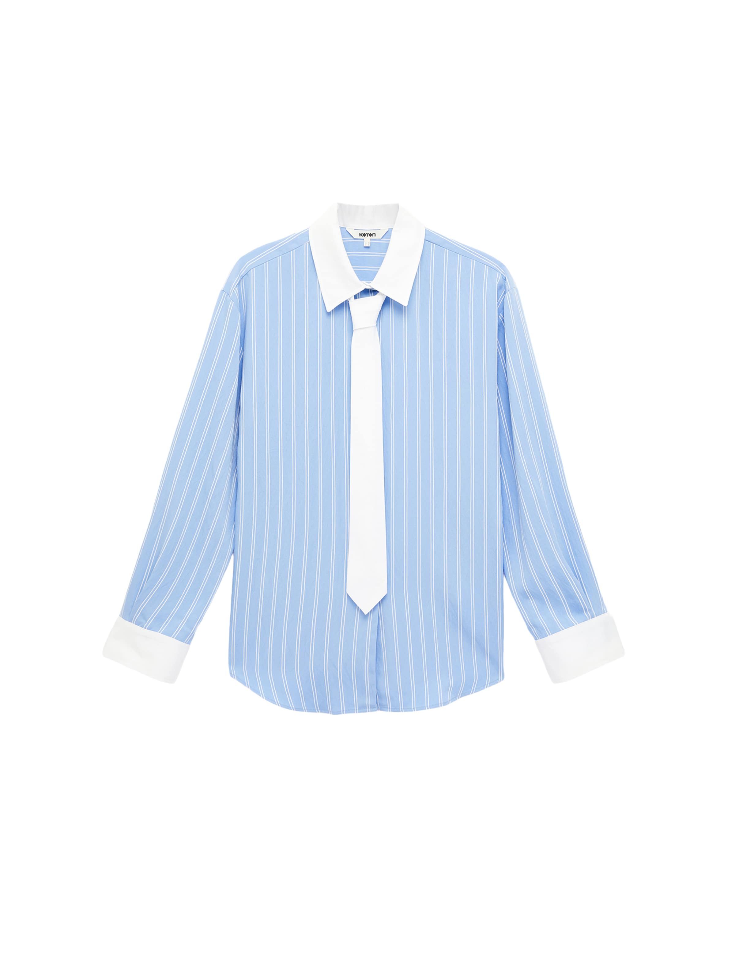 Koton Bluse in Blau: Vorderseite