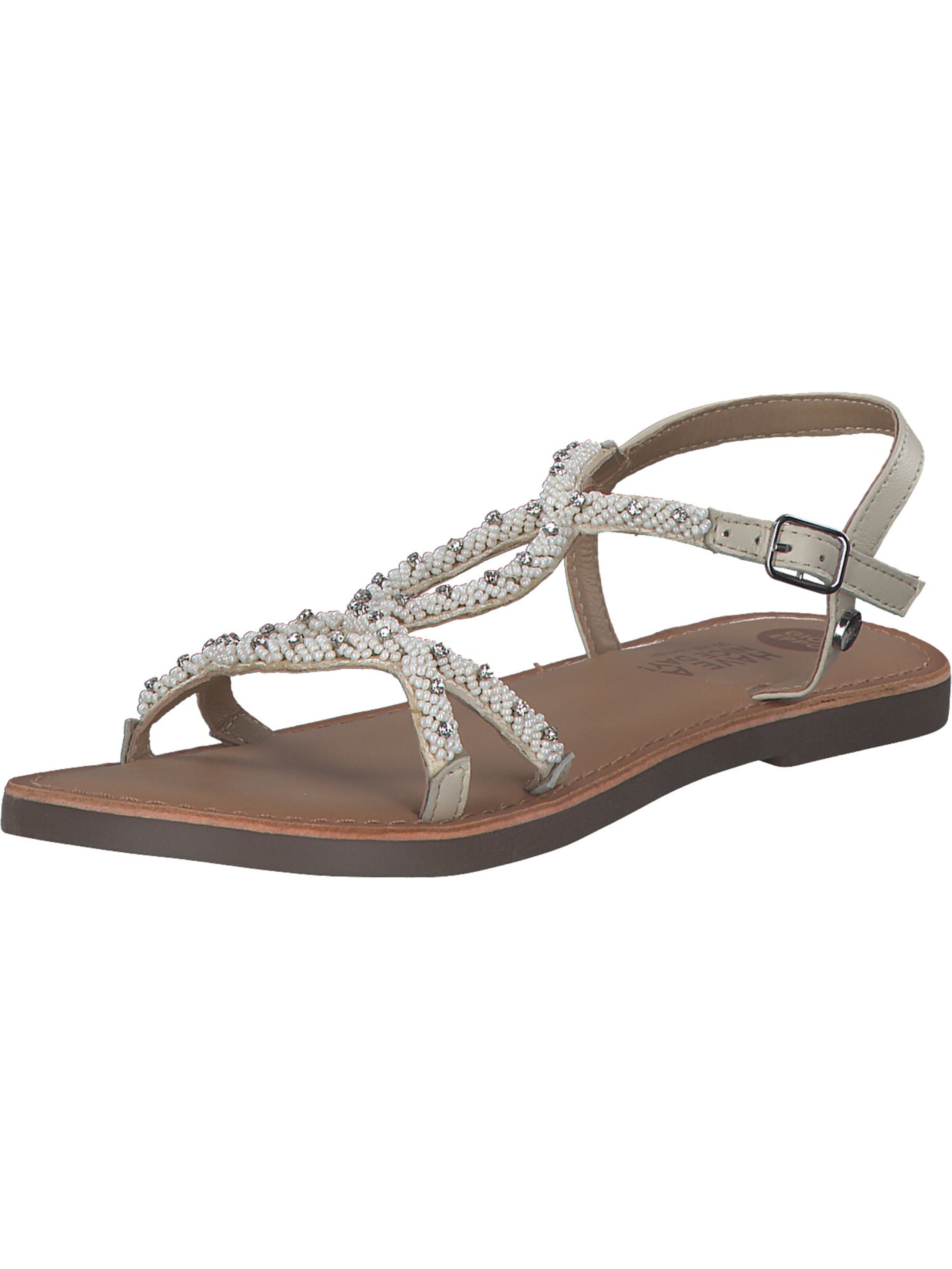 GIOSEPPO Sandale in Beige: Vorderseite