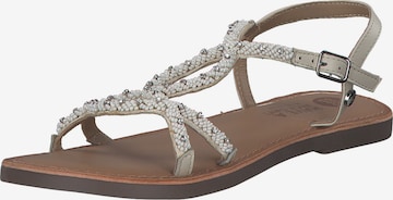 GIOSEPPO Sandale in Beige: Vorderseite