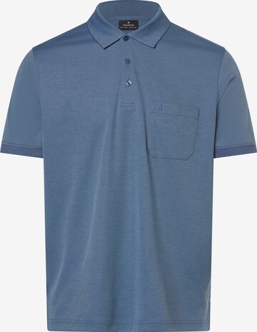 Ragman Shirt in Blauw: voorkant