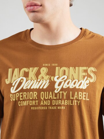 JACK & JONES Футболка в Коричневый