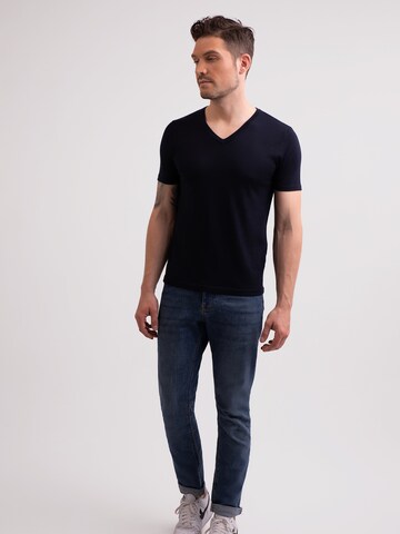 CASH-MERE.CH Shirt in Blue