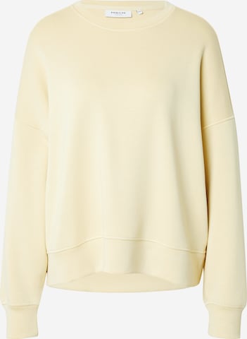 MSCH COPENHAGEN Sweatshirt 'Dalvina' in Yellow: front