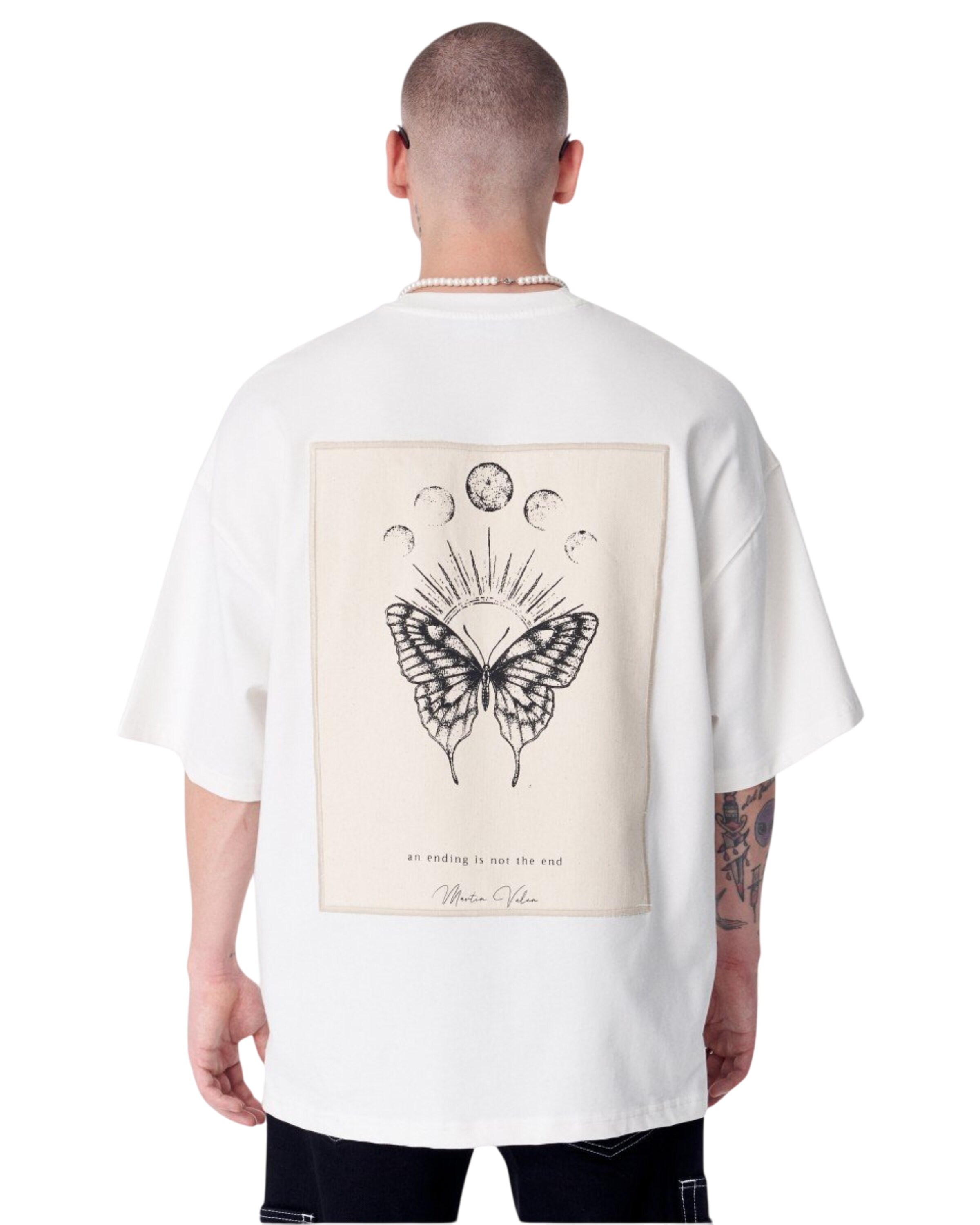 MARTIN VALEN Shirt in Wit