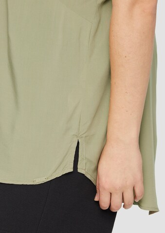 QS Blouse in Groen
