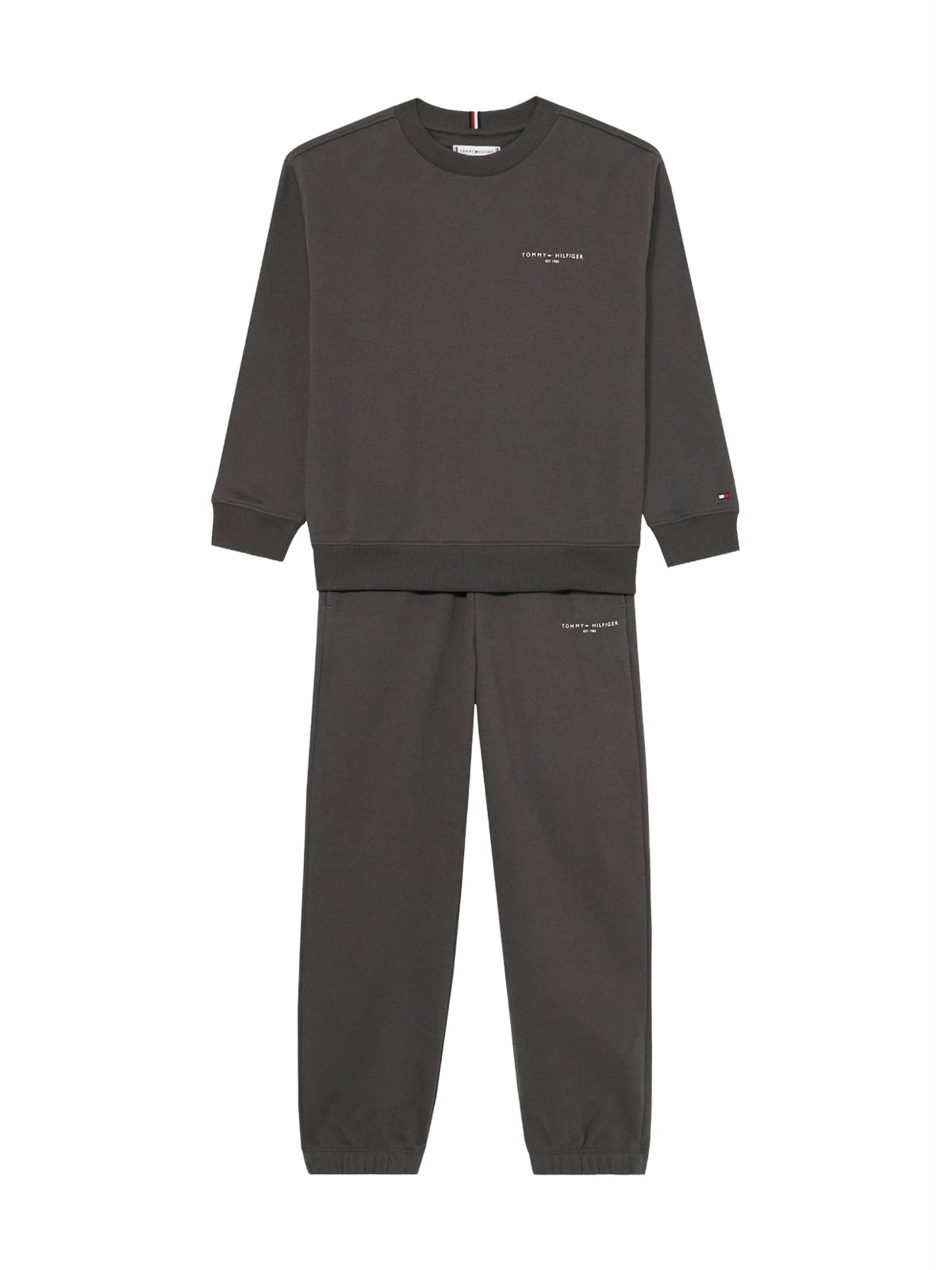 Tommy Hilfiger Kids Set in Grey: front