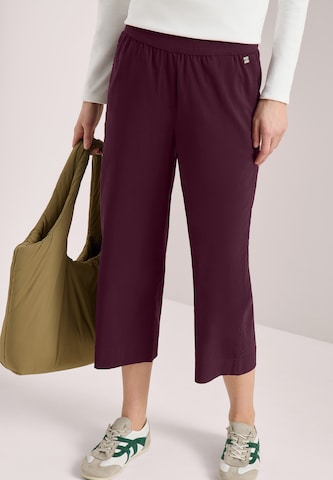 CECIL Wide Leg Hose in Rot