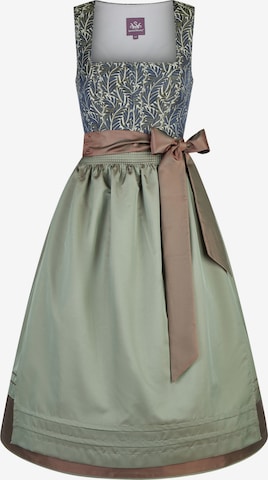 SPIETH & WENSKY Dirndl 'Kylie' in Groen: voorkant