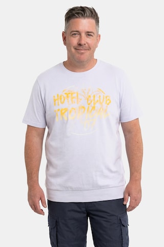 Men Plus Shirt in Grijs: voorkant