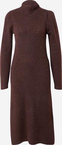 Peppercorn Knitted dress 'Paula Helene' in Brown: front