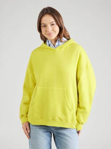 Sweat-shirt 'ATUBAY' AMERICAN VINTAGE en jaune : devant