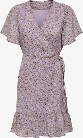 ONLY Letní šaty 'Star' – fialová: přední strana