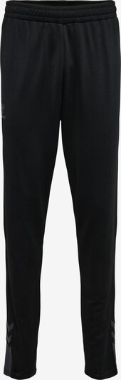 Hummel Pantalon de sport en gris foncé / noir, Vue avec produit
