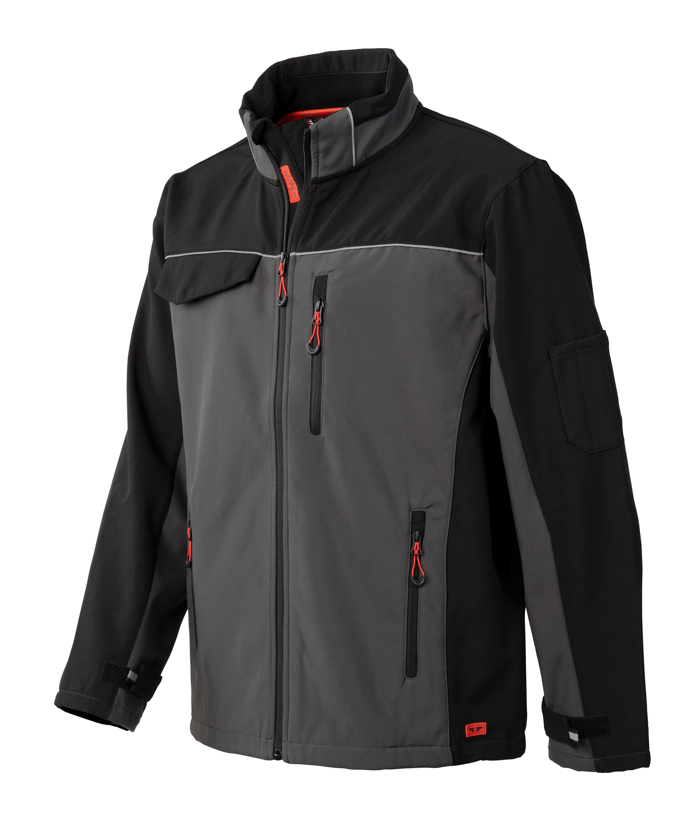 Veste fonctionnelle 'Joel' Hero en gris : devant