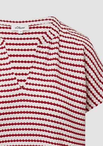 T-shirt s.Oliver en rouge