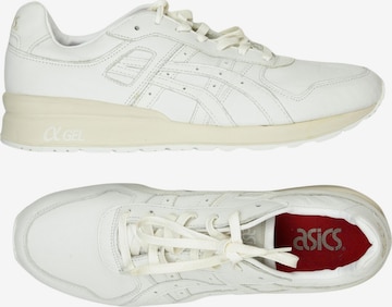 ASICS Halbschuh 45 in Weiß: Vorderseite