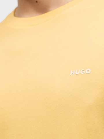 T-Shirt 'Dero' HUGO en jaune