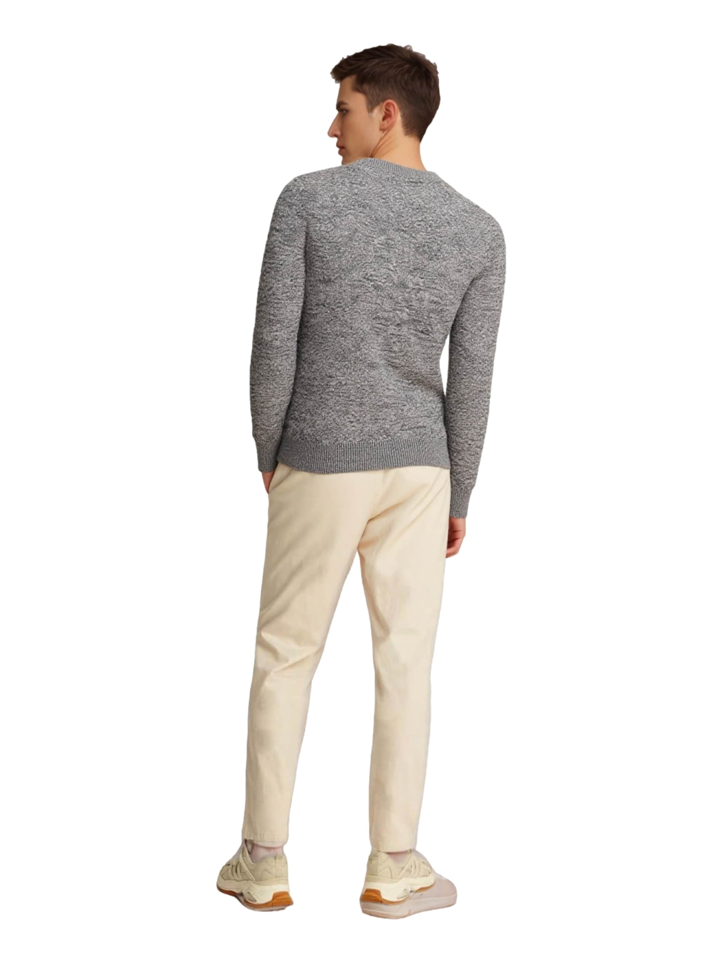 Key Largo Pullover 'Como' i grå