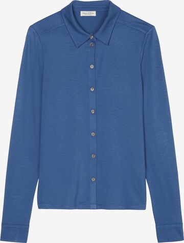 Marc O'Polo Blouse in Blauw: voorkant