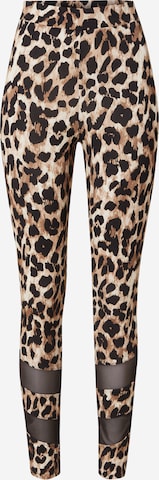 Skinny Leggings 'Luana' di ABOUT YOU in beige: frontale