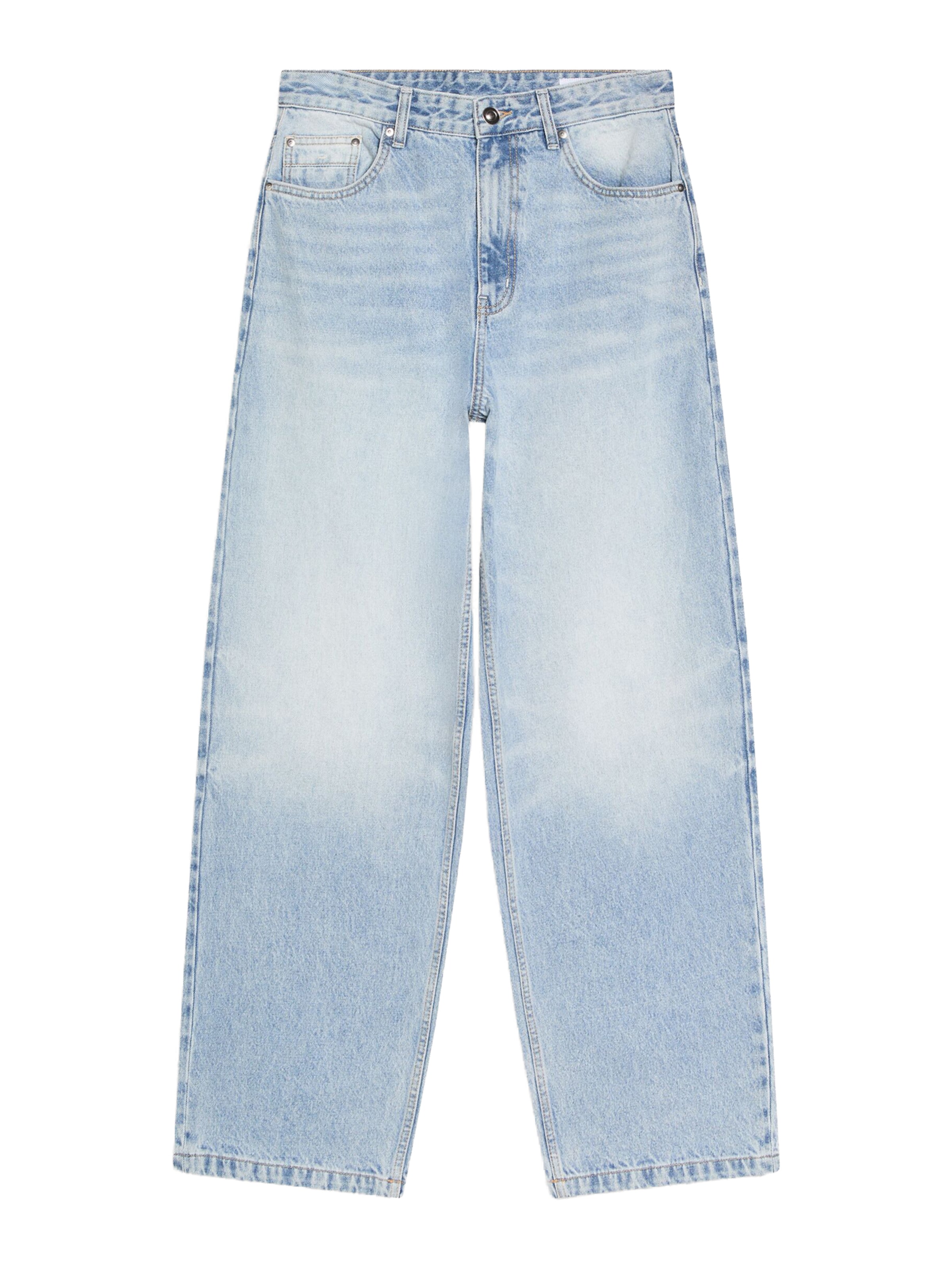 Bershka Baggy Jeans i blå: forside