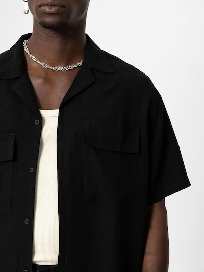 VAMOS CLO Button Up Shirt 'Athens' in Black, Item view