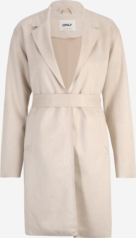 Only Tall Between-seasons coat 'JOLINE' in Beige: front