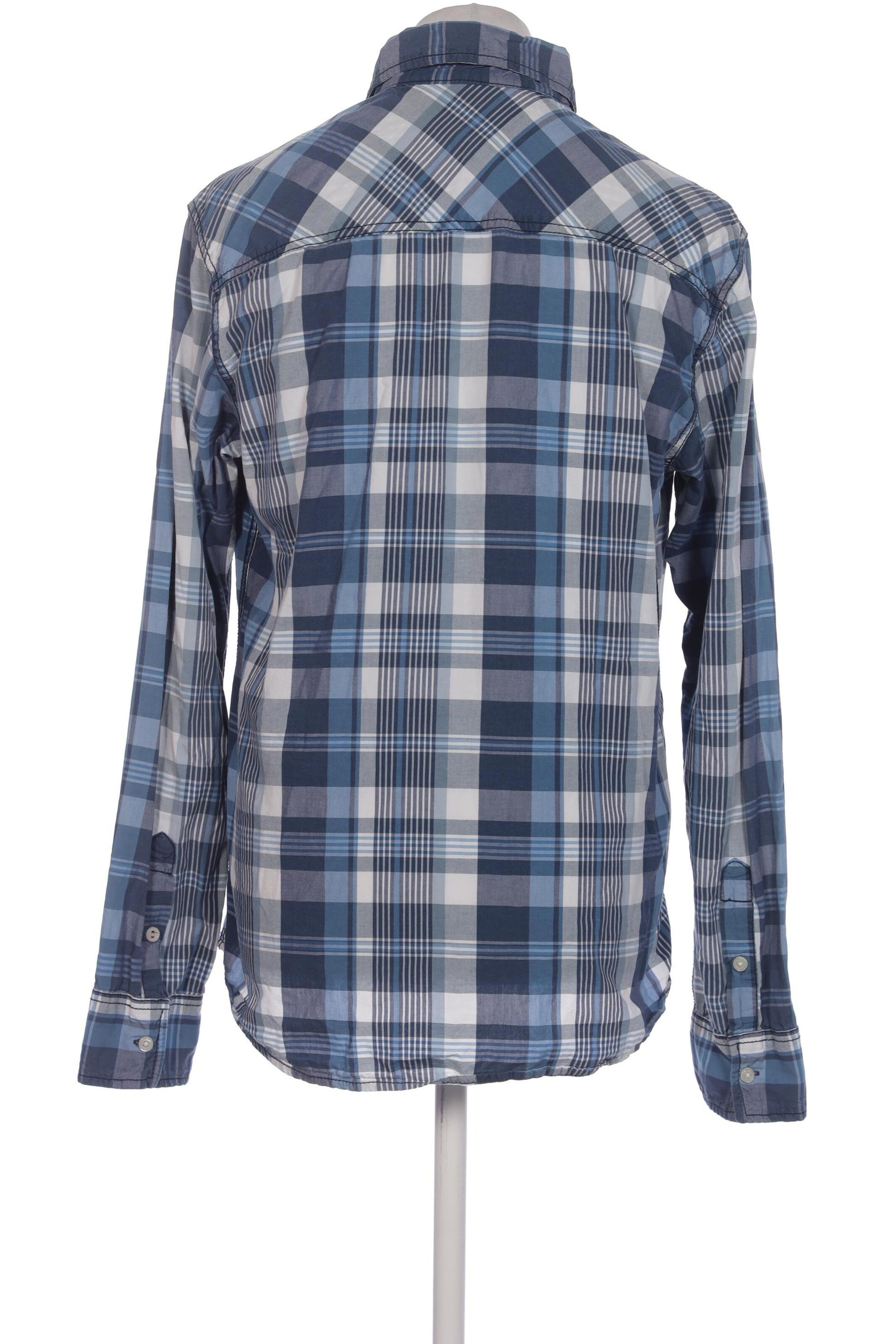 Tommy Jeans Button Up Shirt in XL in Blue