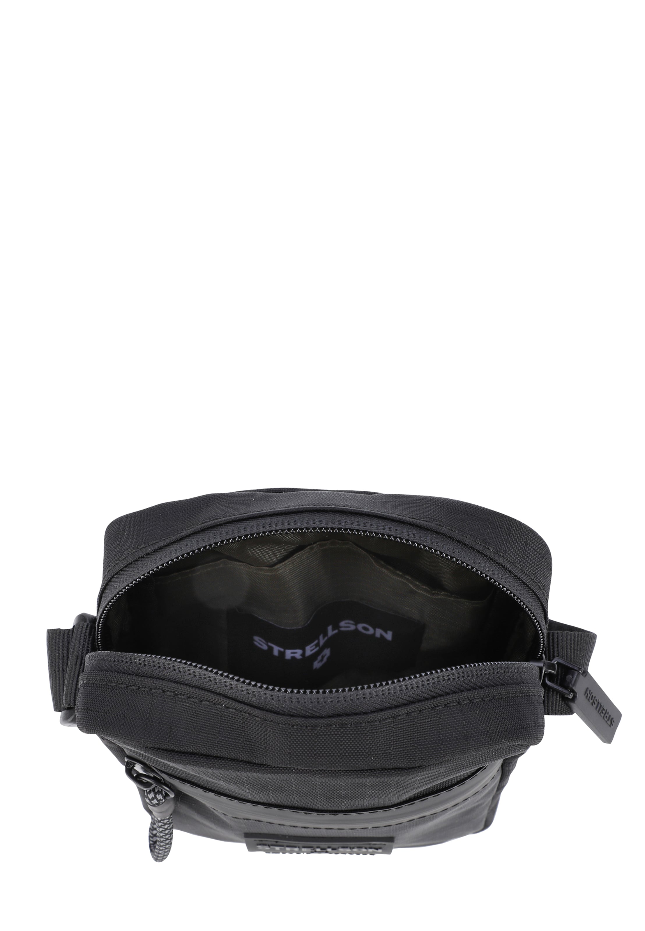 STRELLSON Schoudertas 'Northwood Clint' in Zwart