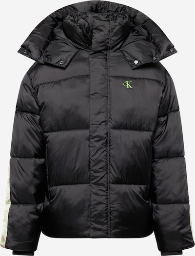 Calvin Klein Jeans Veste d’hiver en beige / vert clair / noir / blanc, Vue avec produit