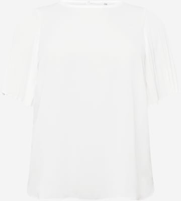 River Island Plus - Blusa em branco: frente