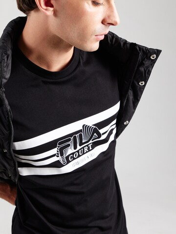 FILA Funkční tričko 'LASNE' – černá