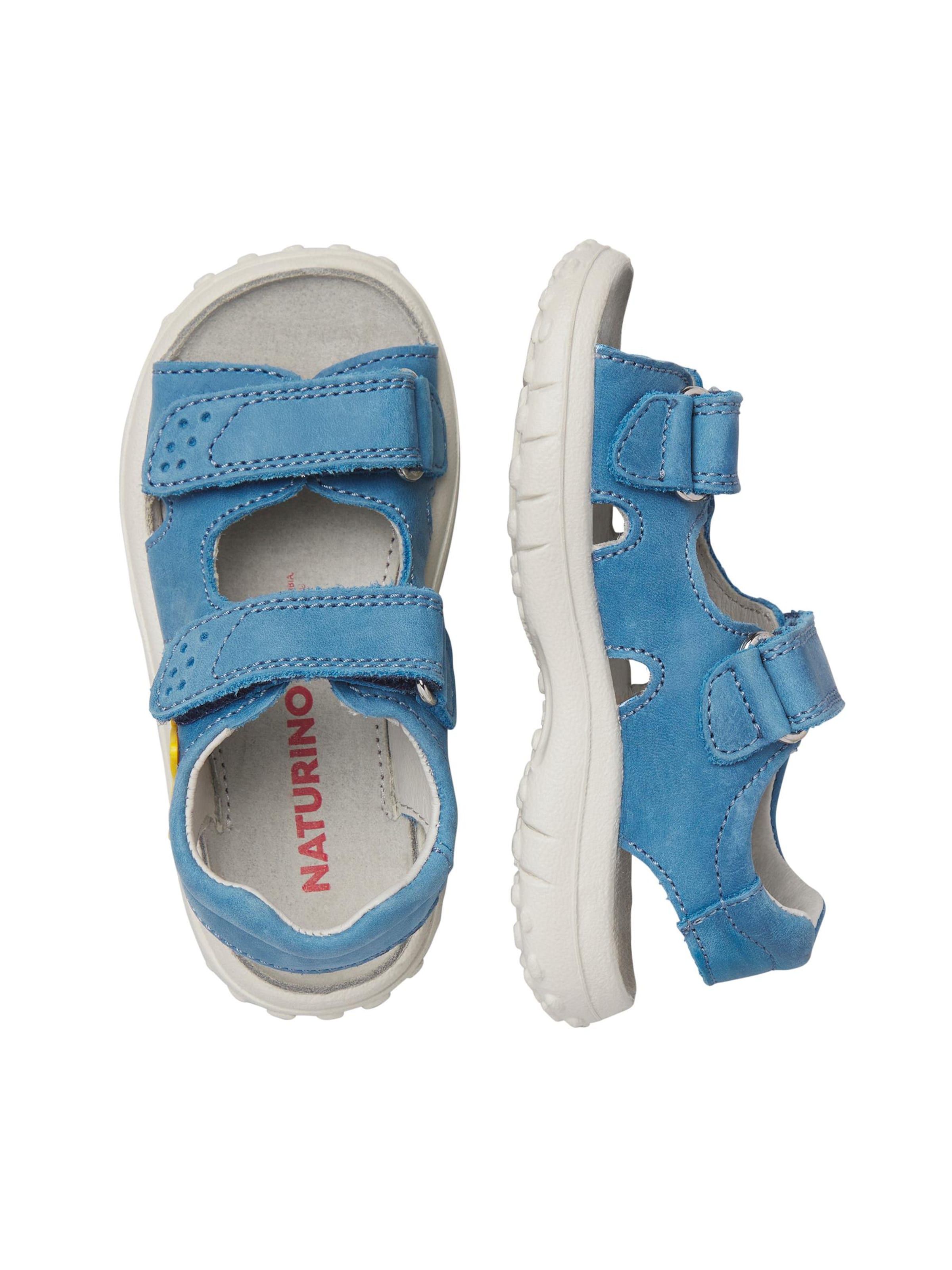 NATURINO Offene Schuhe 'DOCK'‌‌‌‌‌ in Gelb