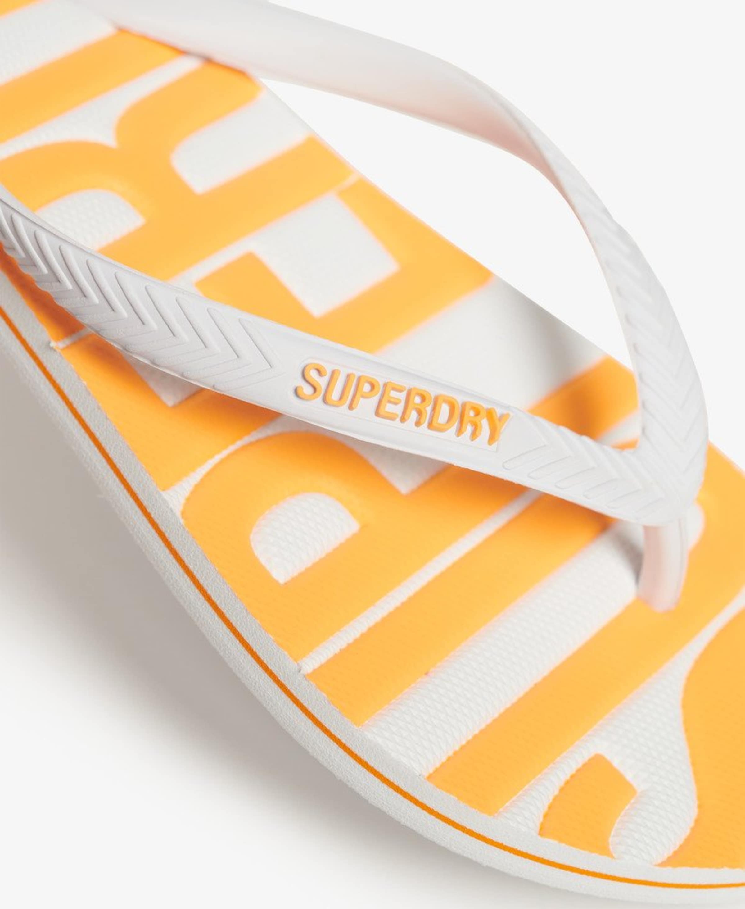 Superdry & Co Teenslipper in Geel