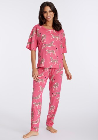 Pyjama 'Dreams' VIVANCE en rose : devant