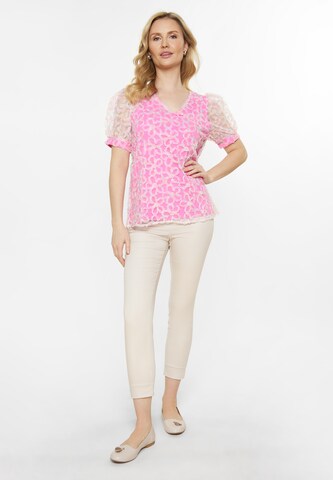 Usha Blouse 'Fashion Look' in Roze