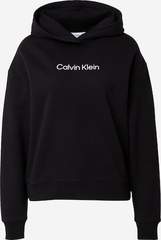 Calvin Klein Sweatshirt 'HERO' in Schwarz: predná strana