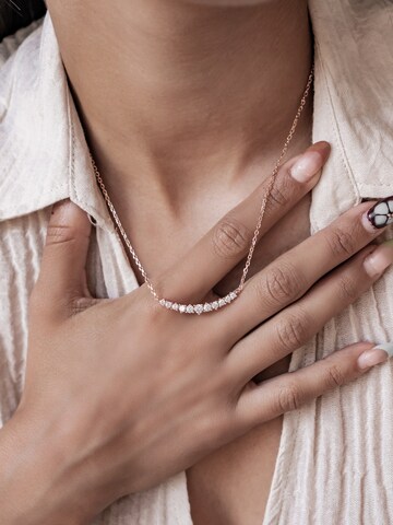 Hey Happiness Kette 'Tennis Glow' in Gold