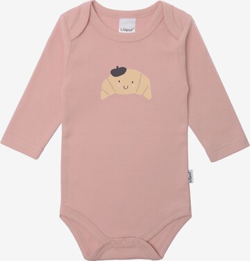 LILIPUT Romper/Bodysuit 'Croissant' in Pink: front