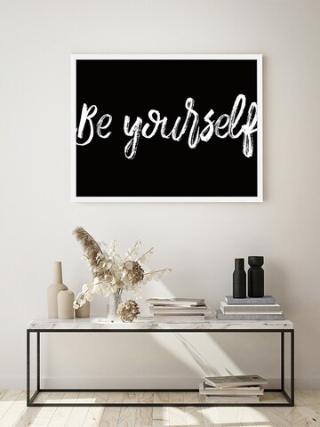 Liv Corday Bild 'Be Yourself' in Weiß