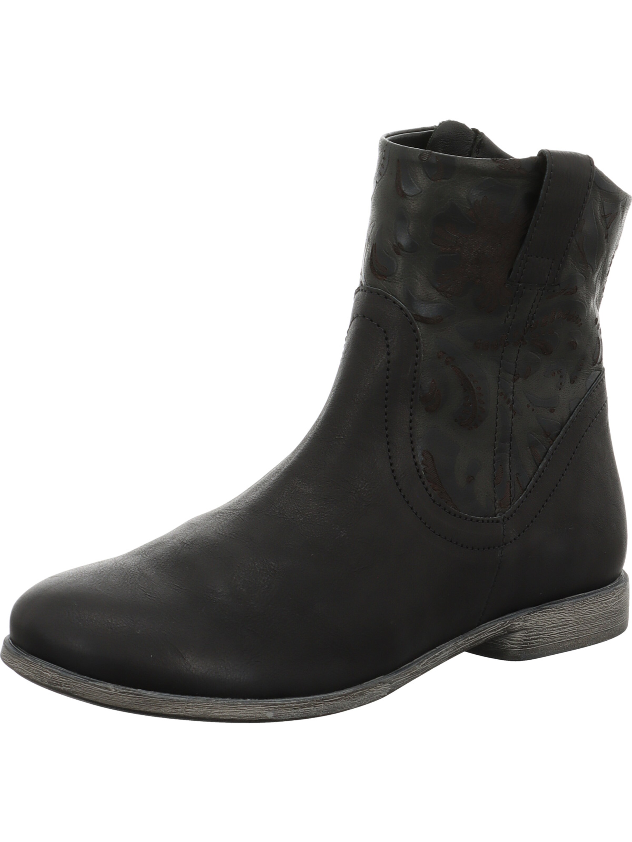 THINK! Stiefelette 'Agrat' in Schwarz: Vorderseite