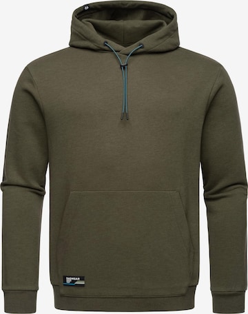 Ragwear Sweatshirt 'Arrwen' in Green: front