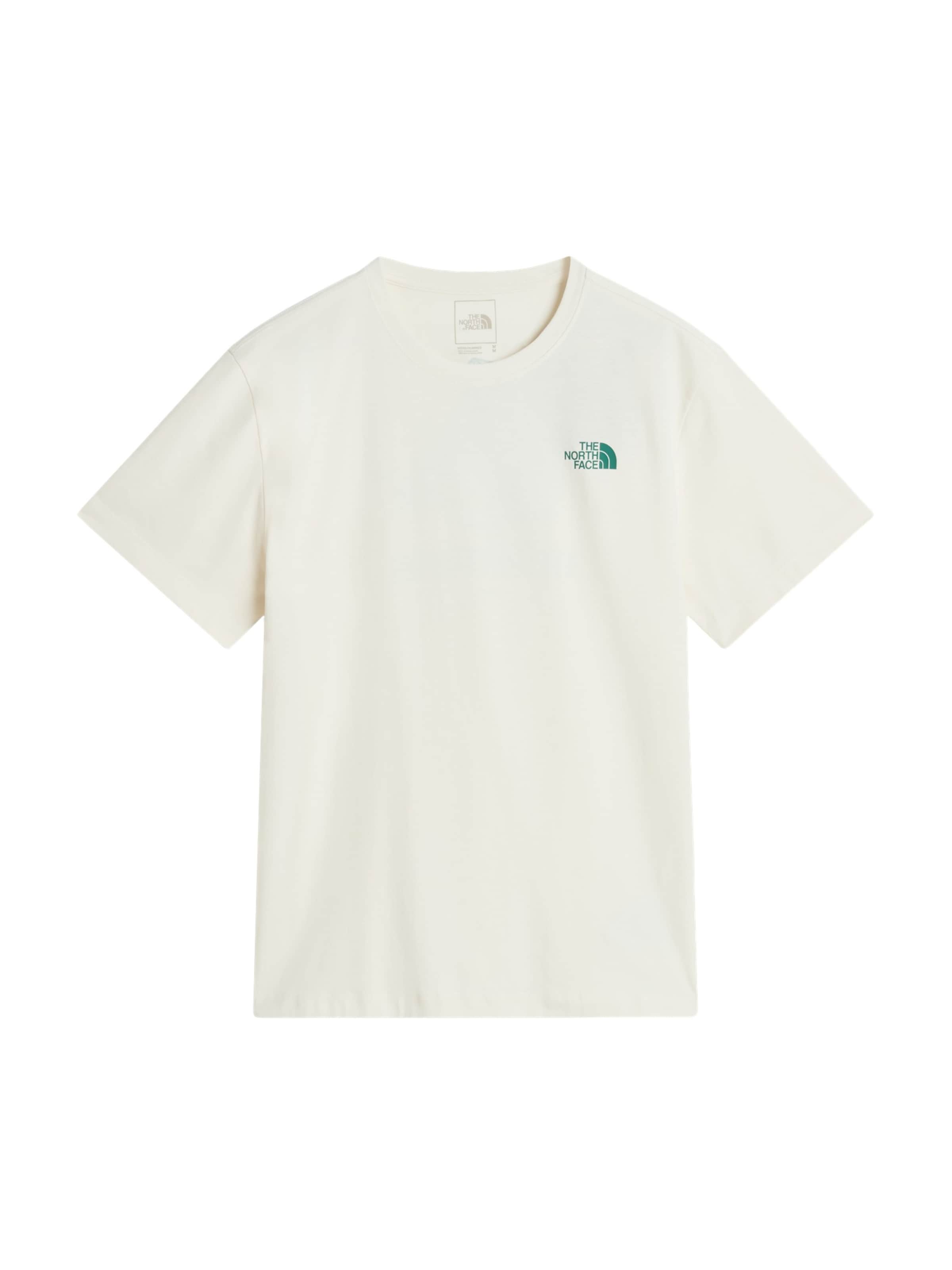 THE NORTH FACE Shirt 'M CAMPFIRE RELAXED SS TEE' in Groen: voorkant