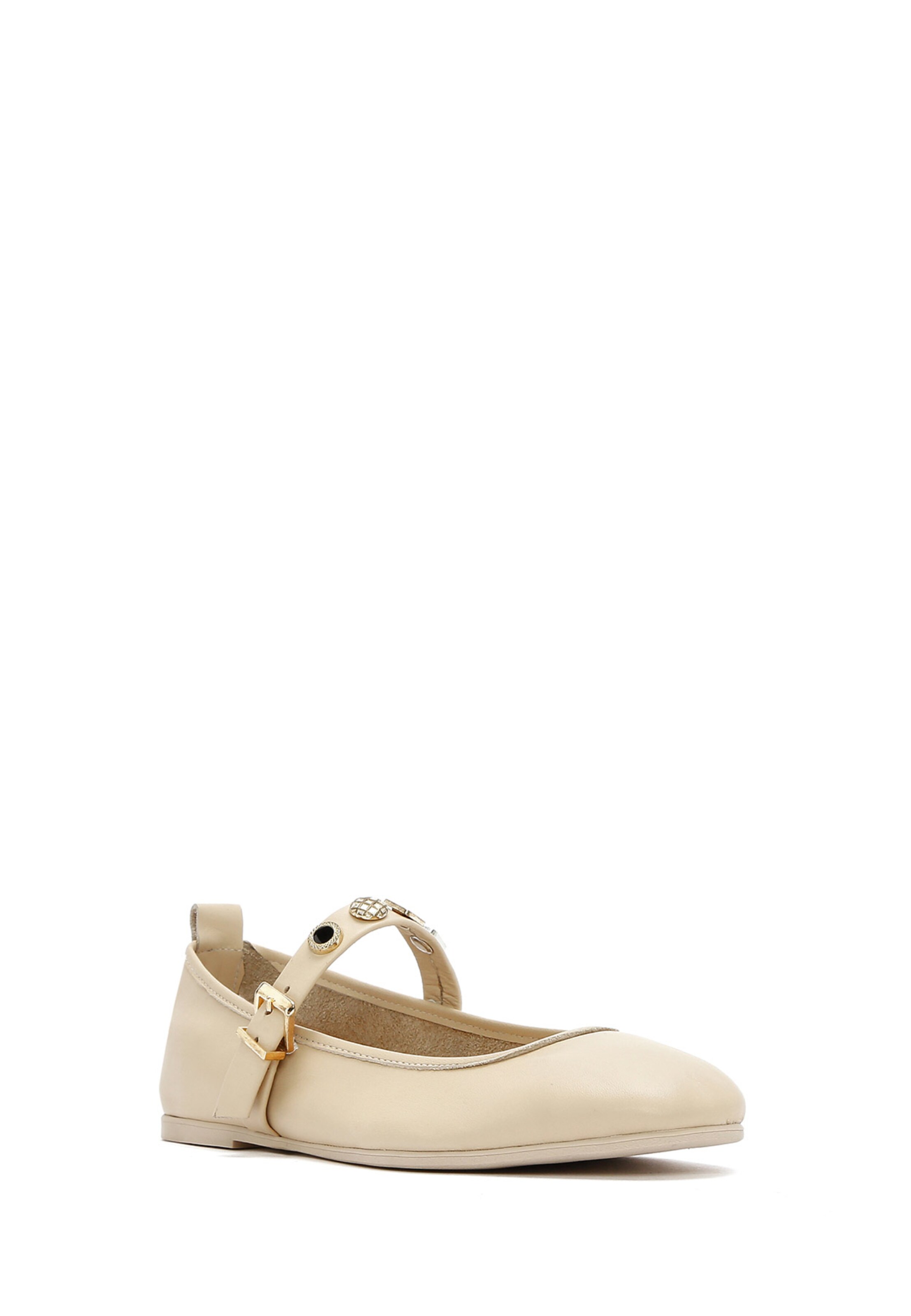 Derimod Strap ballerina in Beige