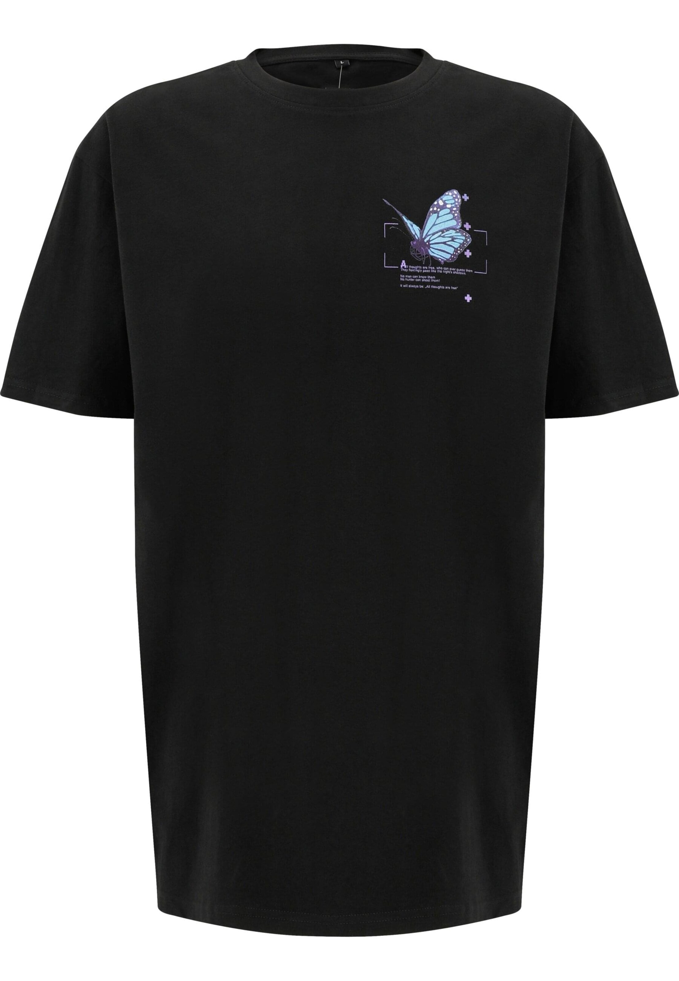 MT Upscale Camiseta en azul / negro, Vista del producto