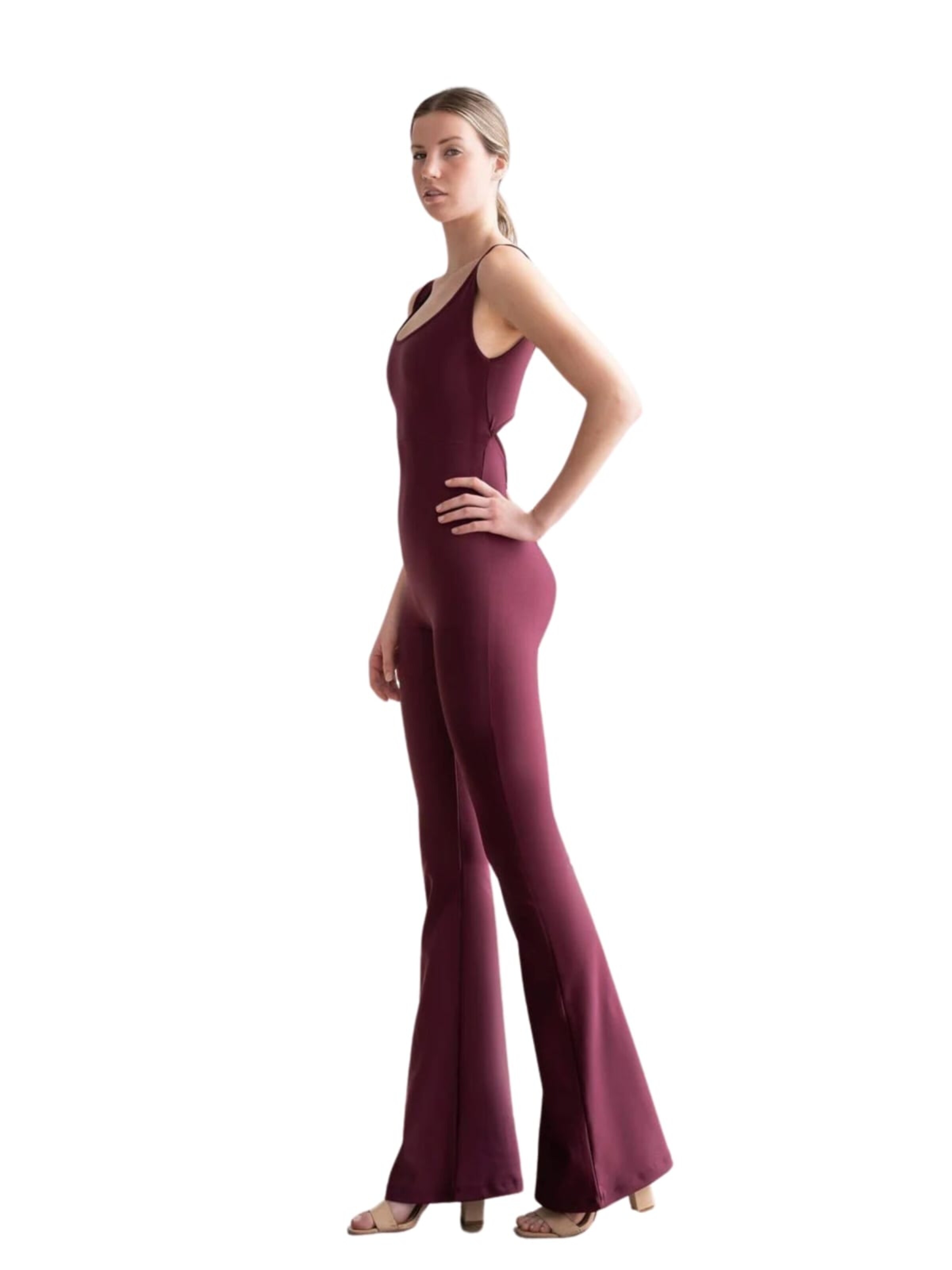 Lismina Jumpsuit in Purple: front