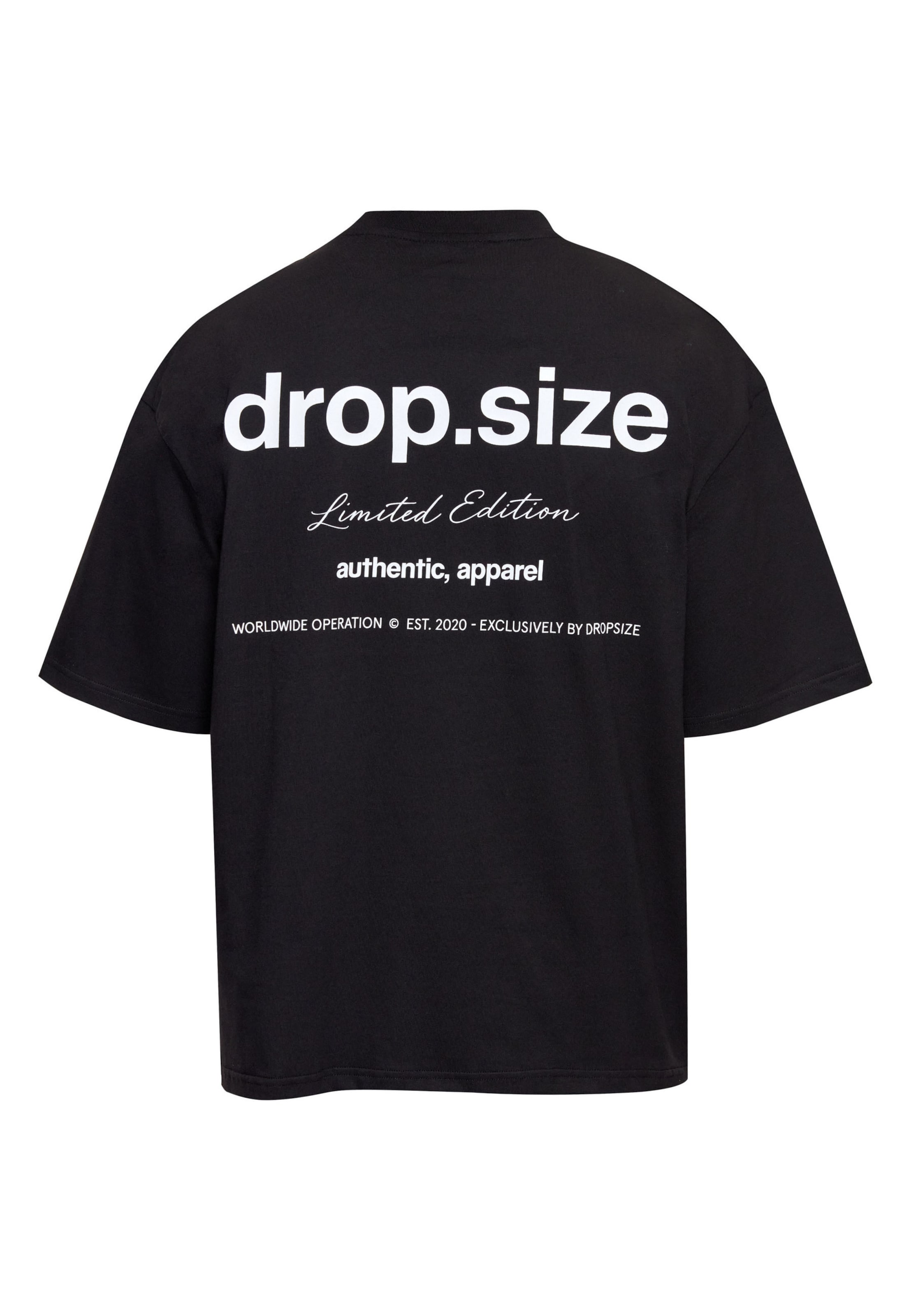 Dropsize Koszulka w kolorze czarny