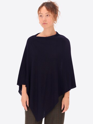 Distretto12 Poncho in Blau: Vorderseite